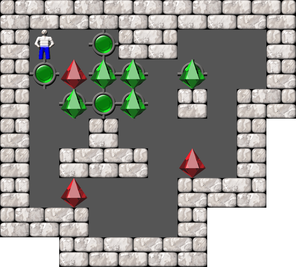 Sokoban Serg Belyaev 5 level 63